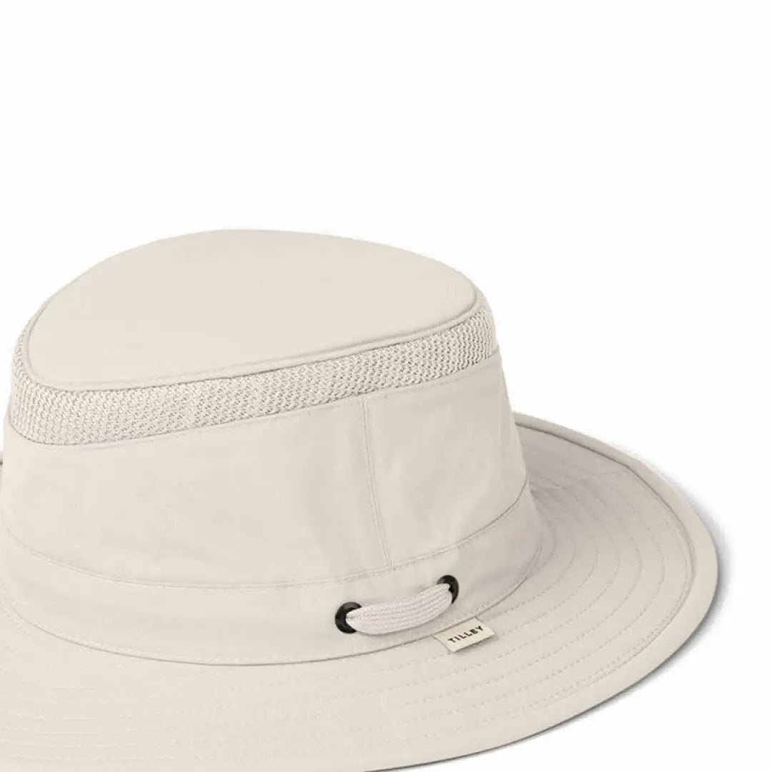 Off-white Tilley Airflo Hat with mesh band and metal eyelet stylishly designed