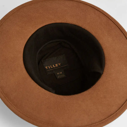 Wide-brimmed Tilley New Jasper Hat for country clothing and hunting adventures