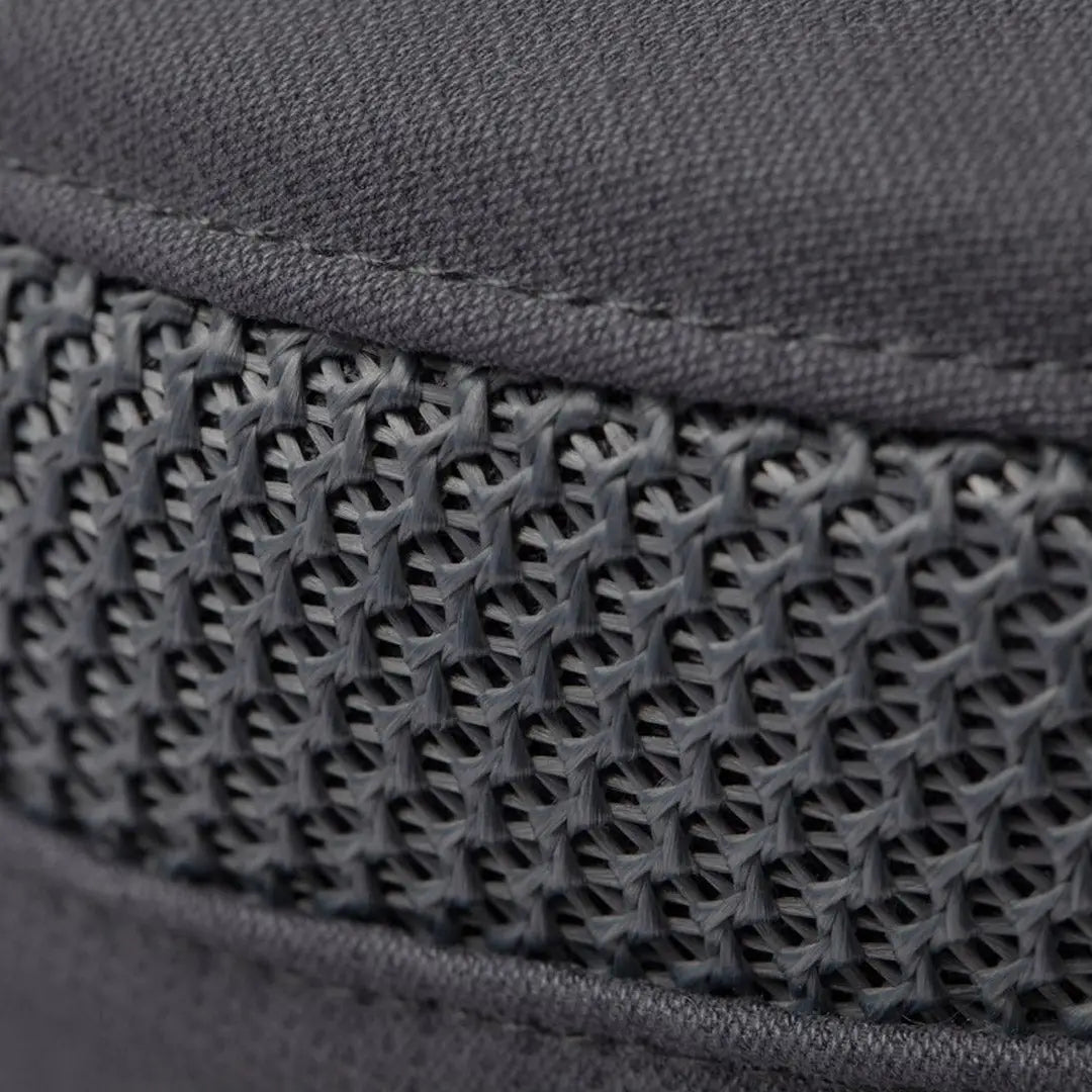 Textured gray fabric with a mesh pattern on Tilley T5MO Organic Airflo Hat