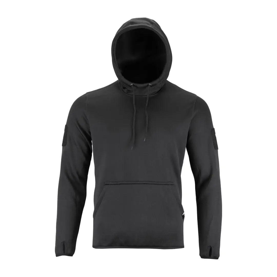 Black Viper Armour Hoodie with front pocket, made from Ribtech bonded fleece