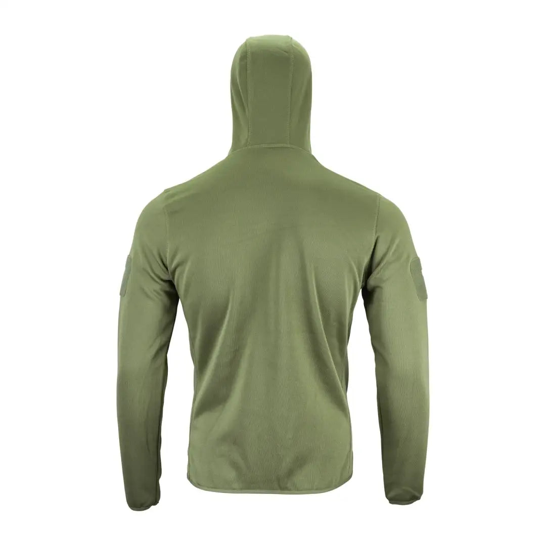 Olive green Viper Armour Hoodie made from Ribtech bonded fleece with long sleeves