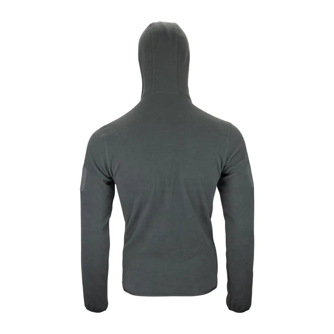 Gray Viper Fleece Hoodie with full face covering for ultimate warmth and style