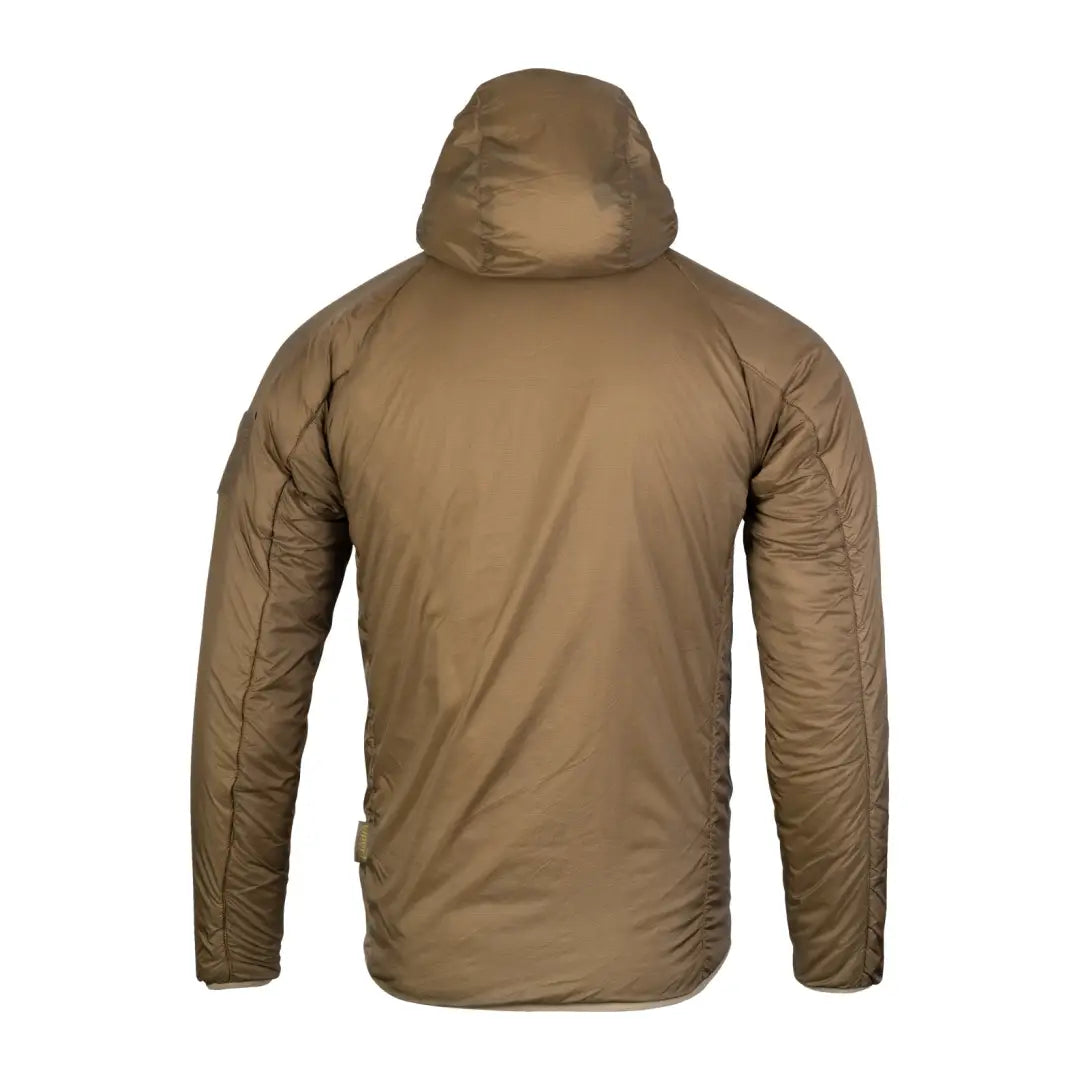 Tan Viper Frontier Jacket with quilted sleeves, perfect for climates change fast