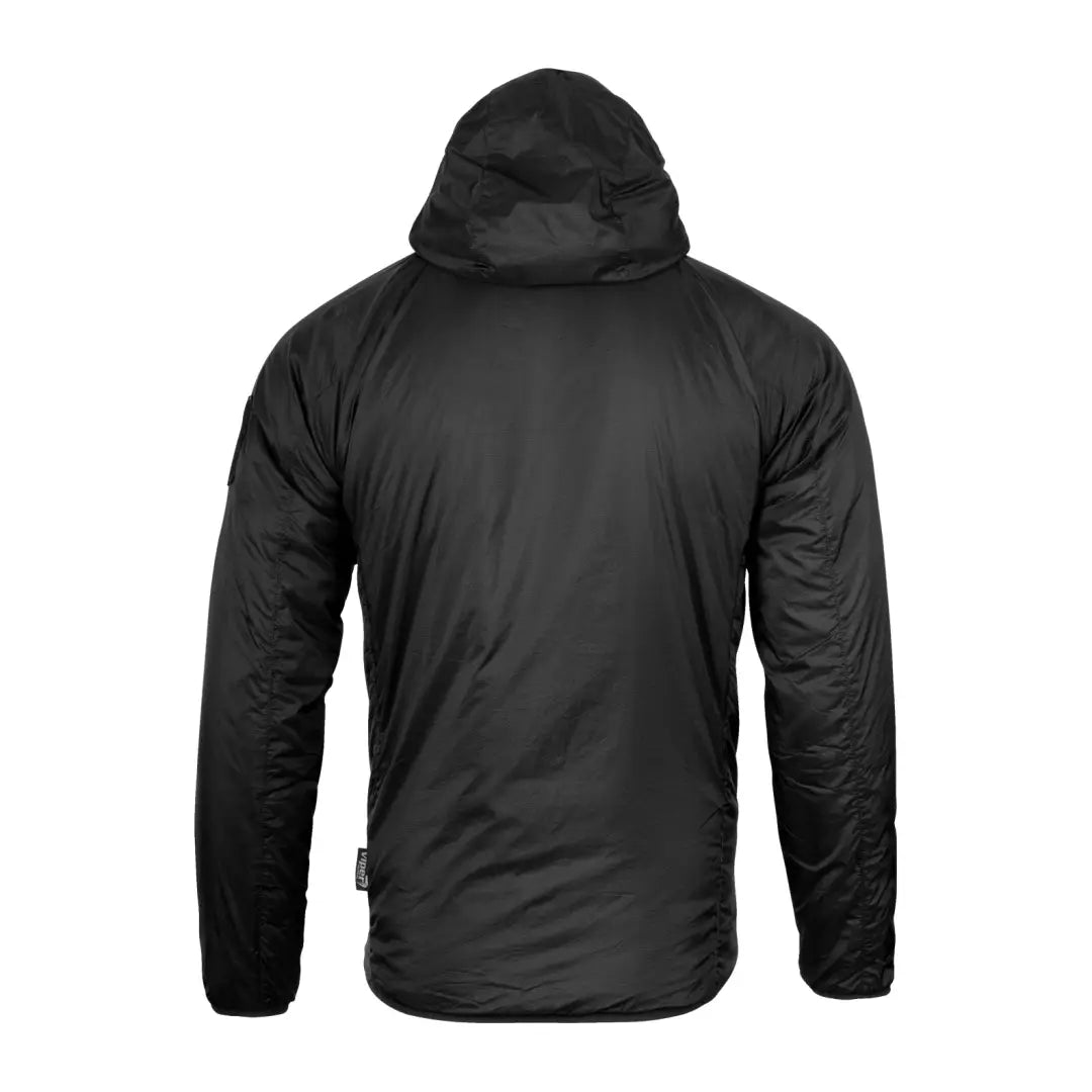 Black Hooded Viper Frontier Jacket with full-length zipper for tactical adventures