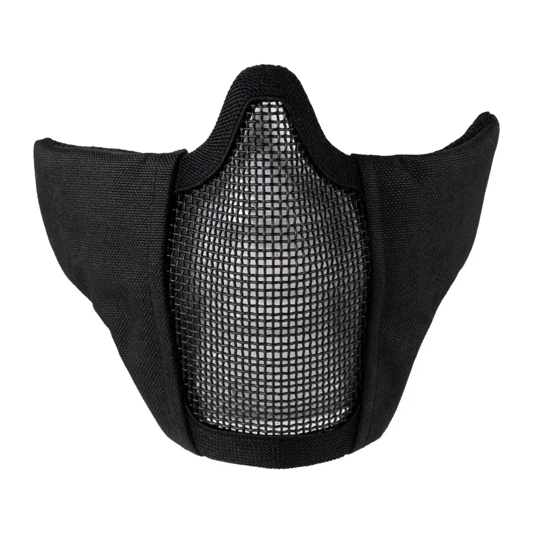 Black tactical half-face mask with mesh for breathability, Viper Gen2 Crossteel Face Mask