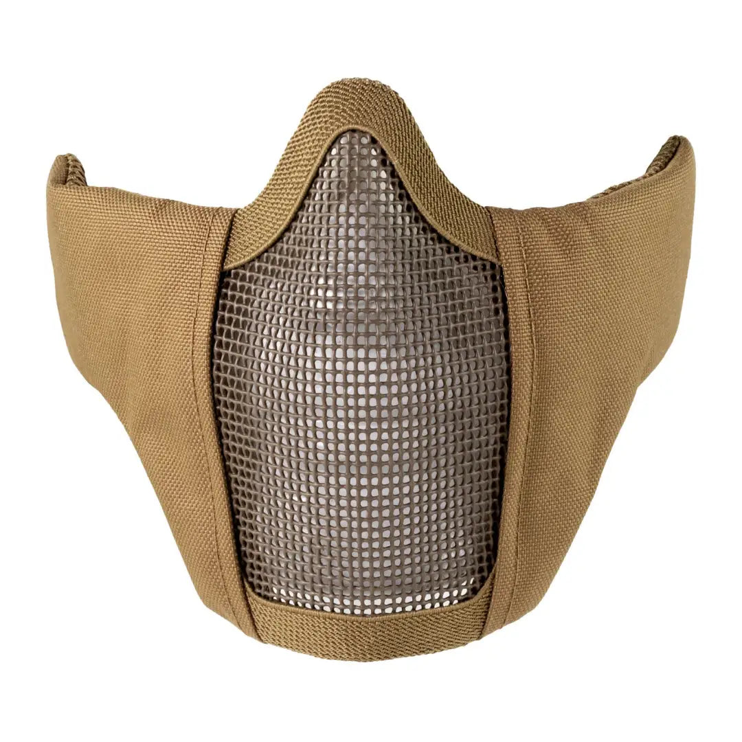 Tactical Viper Gen2 Crossteel Face Mask with mesh breathing area and tan sides