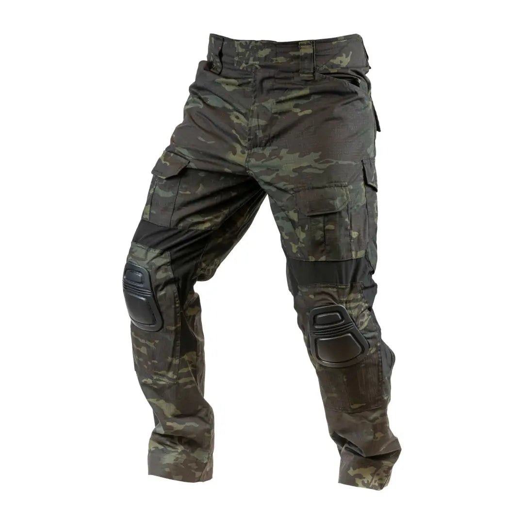 Camouflage Viper Gen2 Elite Trousers with knee pads and multiple pockets for tactical use