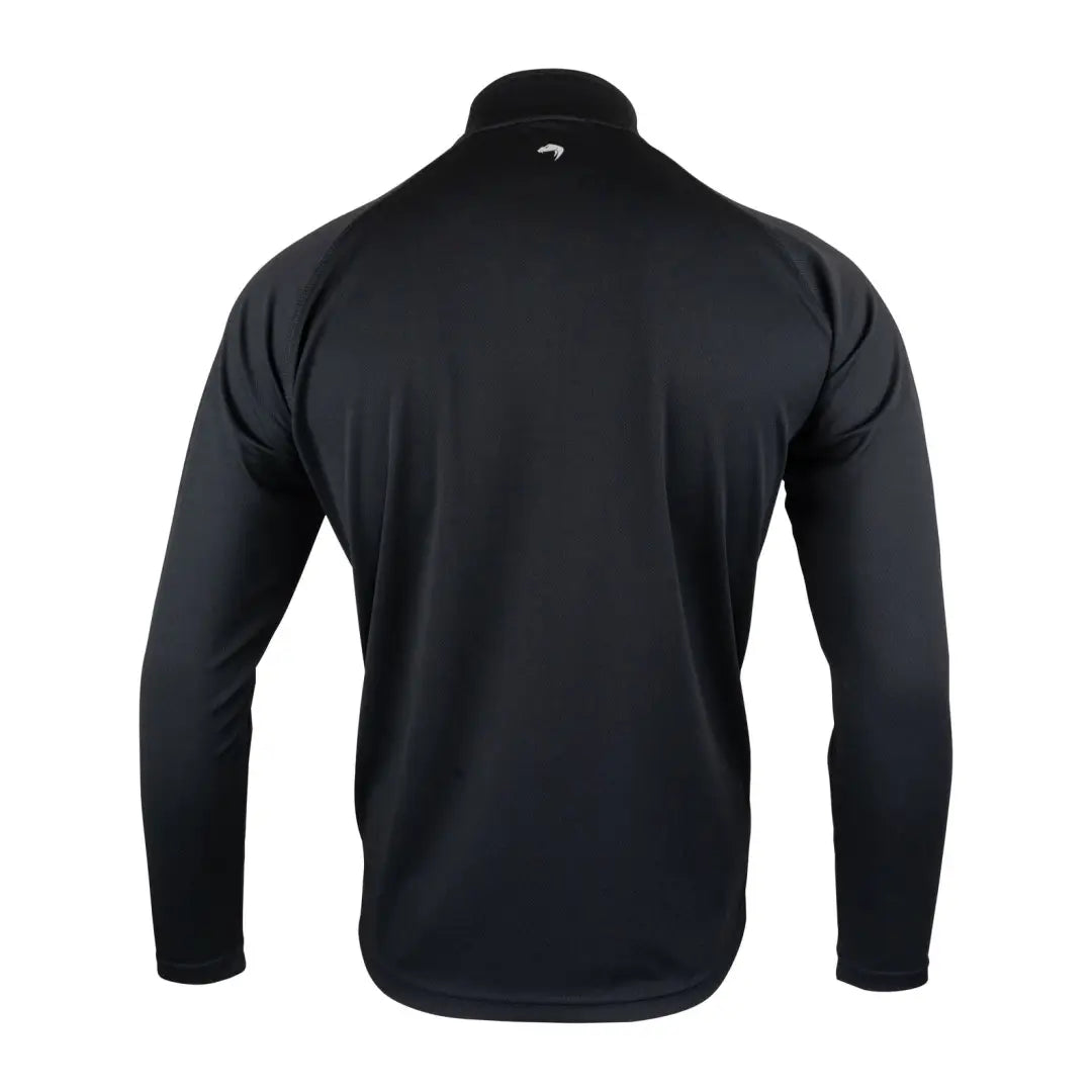 Black long-sleeved turtleneck Viper Mesh-Tech Armour Top for stretch fit and added comfort