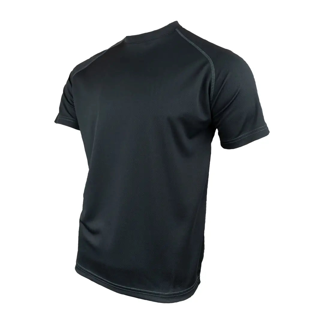 Black short-sleeved Viper Mesh-Tech T-Shirt perfect for hot weather workouts