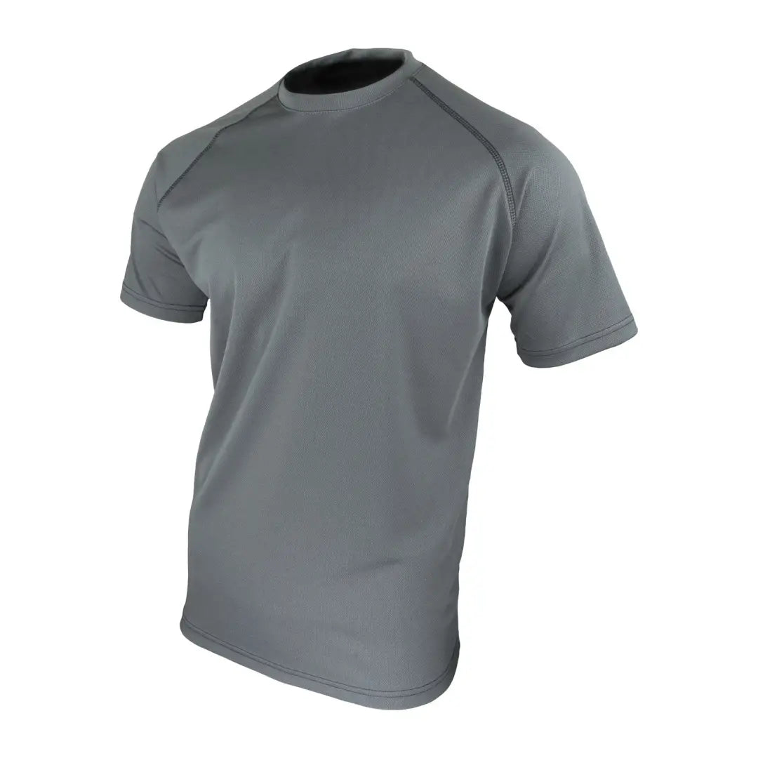 Gray short-sleeved Viper Mesh-Tech T-Shirt perfect for workouts and casual wear