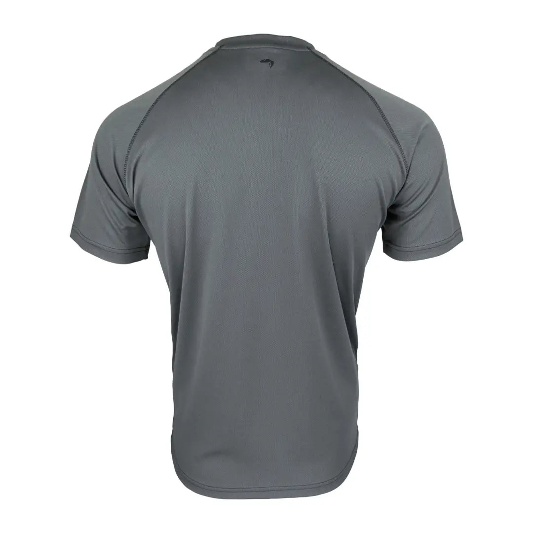 Gray short-sleeved Viper Mesh-Tech T-Shirt for athletic performance and comfort