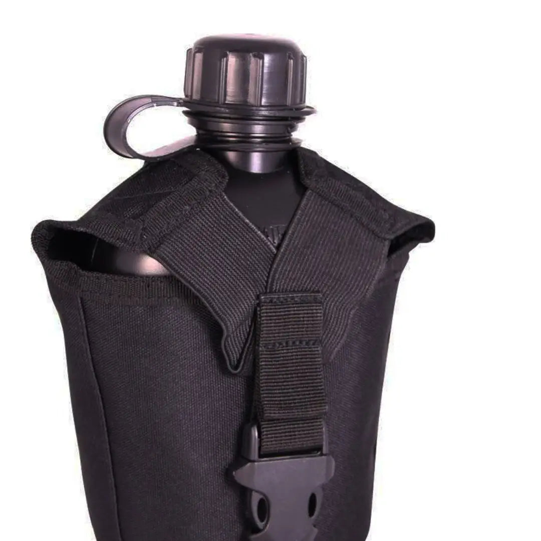 Military-style canteen in black fabric for Viper Modular Water Bottle and Pouch