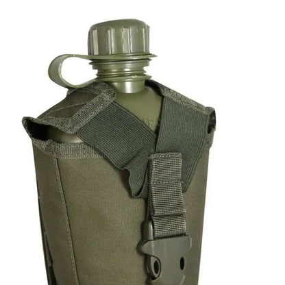 Military-style canteen with olive green cover for Viper Modular Water Bottle and Pouch