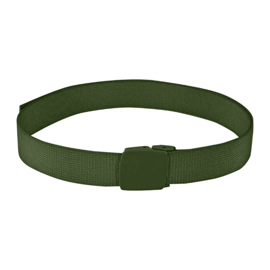 Olive green nylon Viper Speed Belt featuring a sturdy plastic buckle