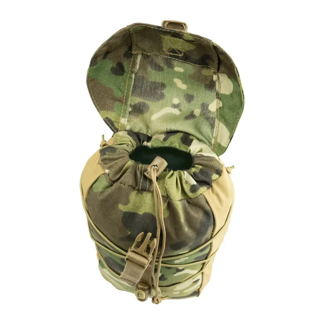 Camouflage Viper Stuffa Pouch, a stylish rounded drawstring bag for all your gear