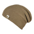 Tan knit beanie with white logo patch from the Viper Tactical Bob Hat collection