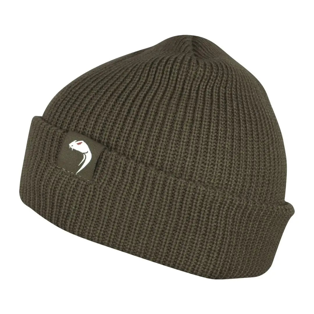 Olive green Viper Tactical Bob Hat with a cool white logo patch for outdoor adventures