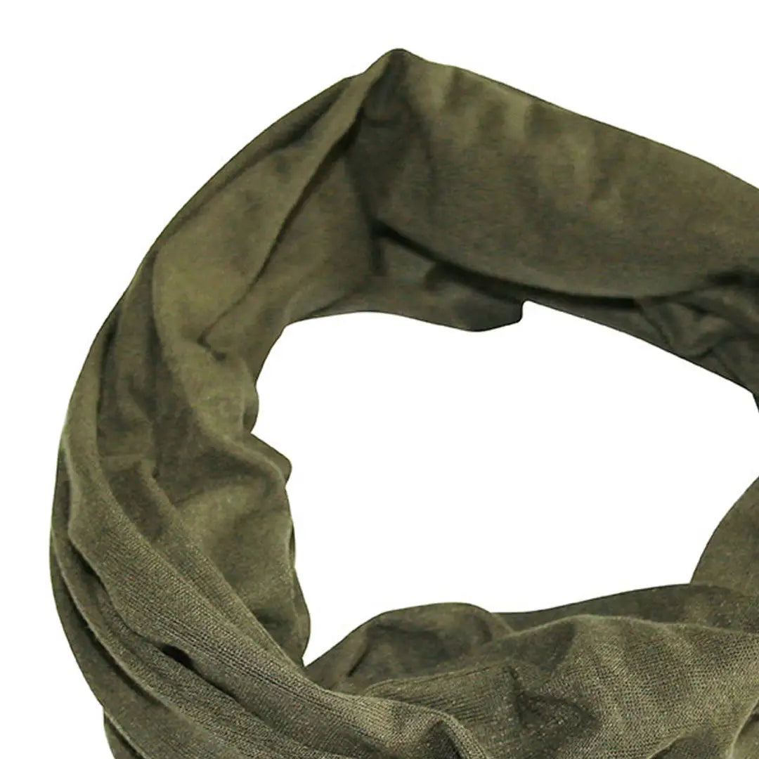 Olive green Viper Tactical Snood, perfect versatile headwear for country clothing or hunting