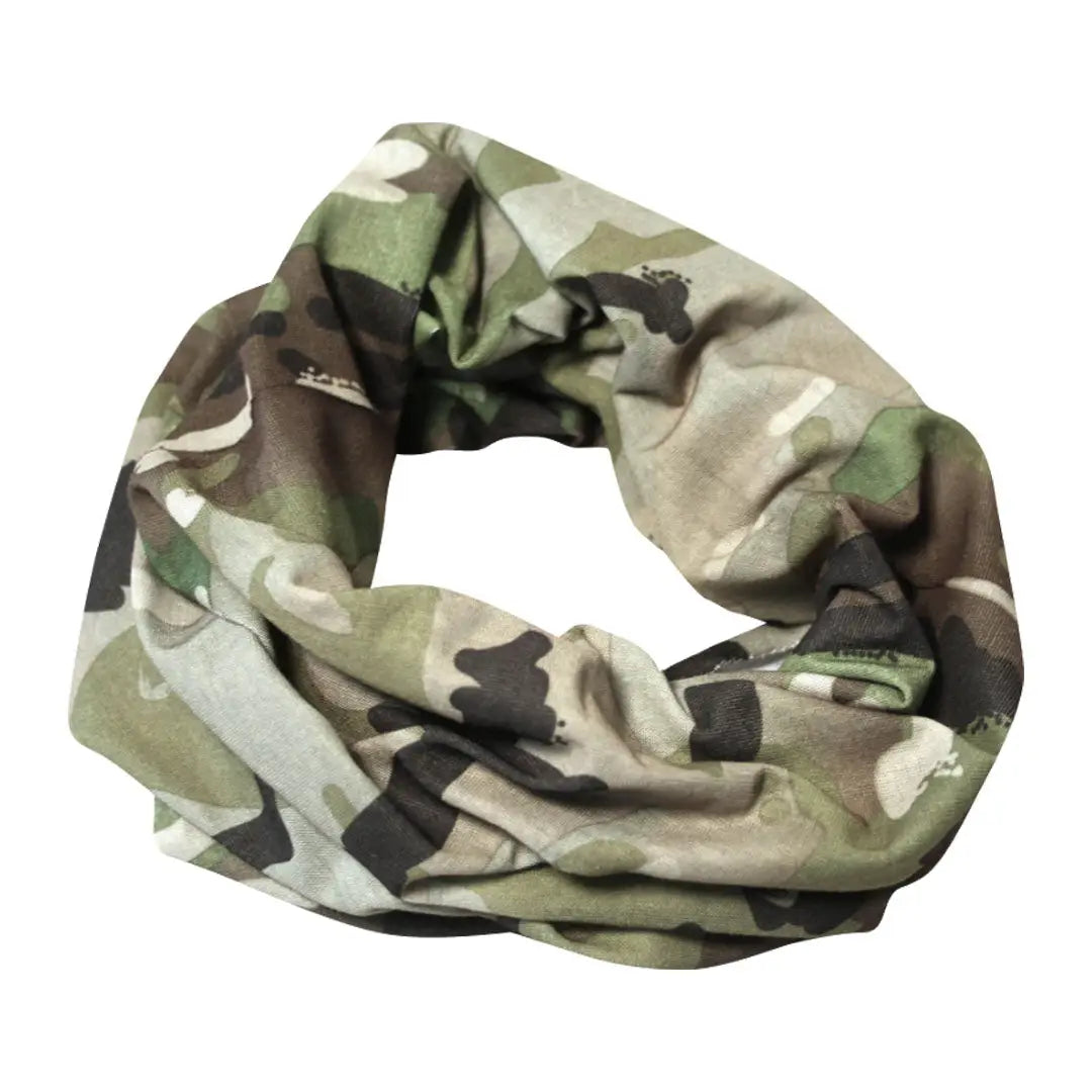 Camouflage-patterned Viper Tactical Snood, perfect for country clothing and outdoor hunting