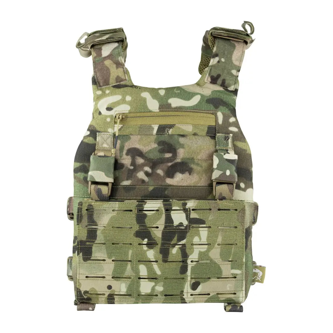 Camouflage tactical vest with pockets, Viper VX Buckle Up Carrier Gen2, Molle compatible