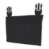 Black headboard with storage pockets and fork finials for Viper VX Buckle Up Rifle Mag Panel