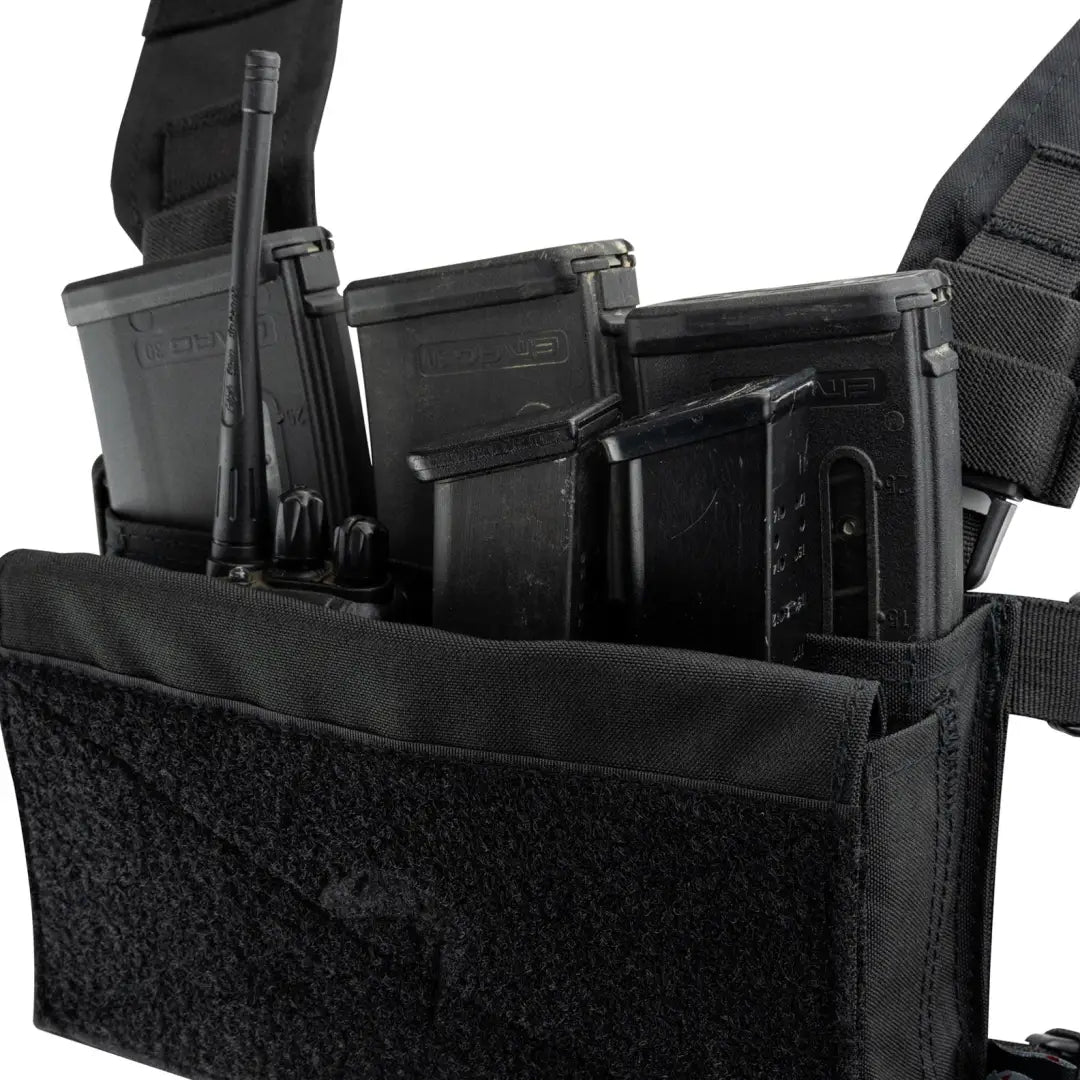 Tactical magazine pouch loaded with firearm magazines on Viper VX Buckle Up Utility Rig