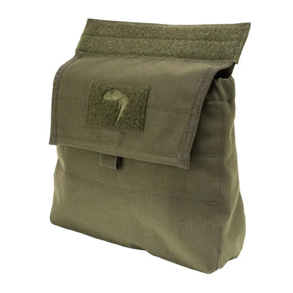 Military olive green tactical pouch with velcro patch for Viper VX Dangler, great for hunting