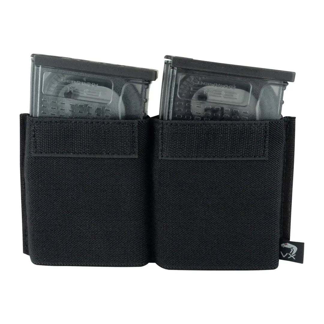 Black Viper VX Double Rifle Mag Sleeve XL with velcro closures for secure storage