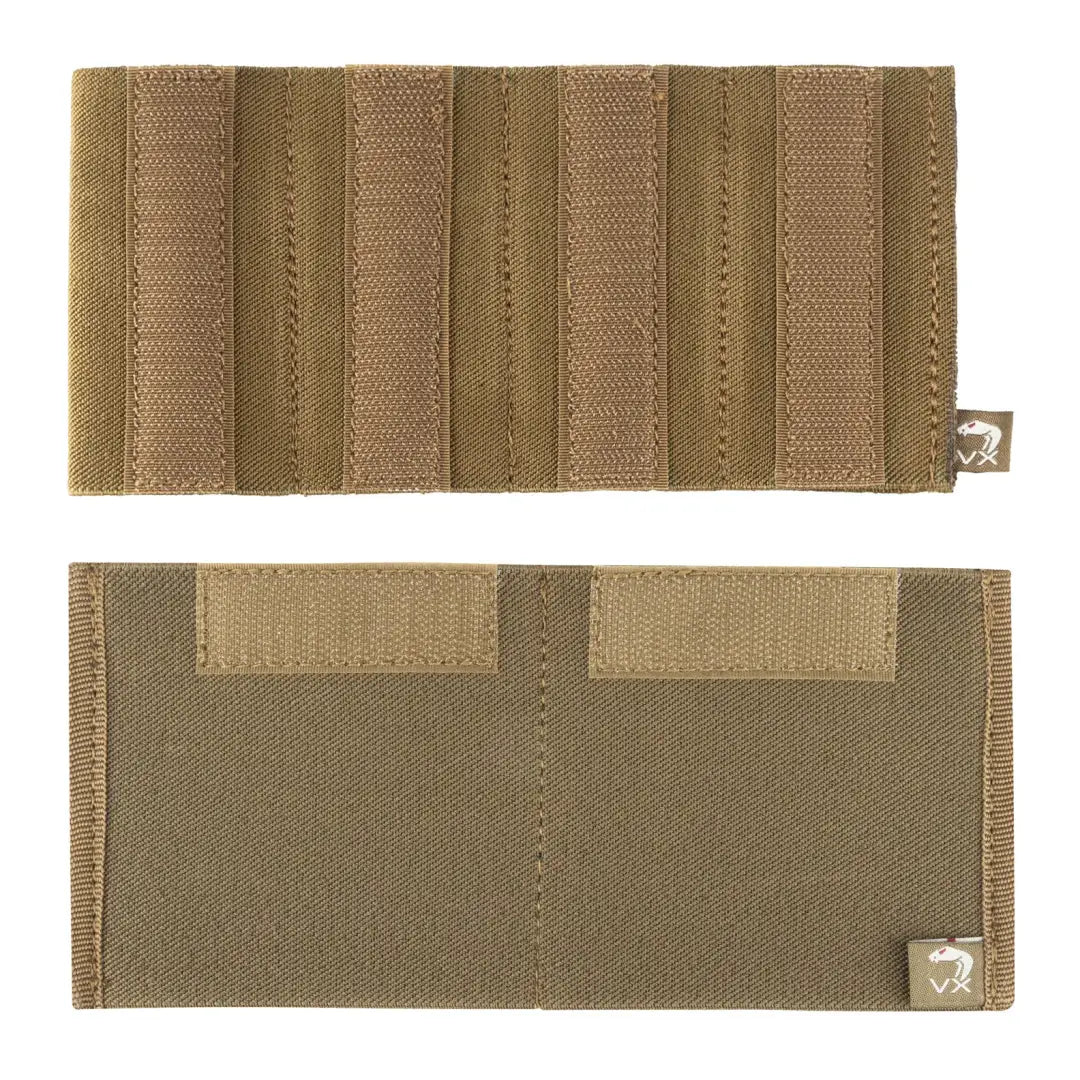 Tactical MOLLE panel attachments in tan, ideal for the Viper VX Multi Weapon System Set