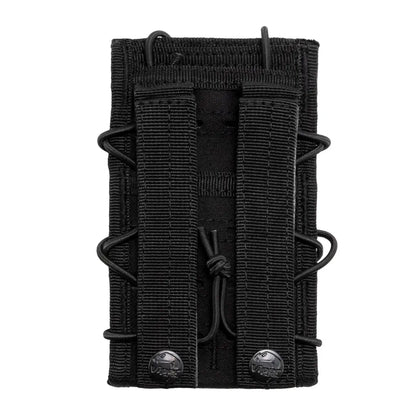 Black tactical magazine pouch with elastic straps for Viper VX Smart Phone Pouch