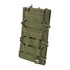 Olive green Viper VX Smart Phone Pouch with elastic straps for secure storage