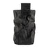 Black crumpled vase with smooth neck, perfect for Viper VX Stuffa Dump Bag style