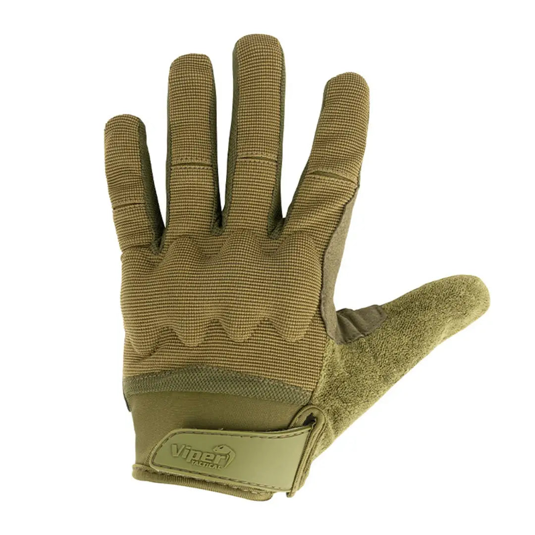 Olive green Viper VX Tactical Gloves for style and durability in country clothing