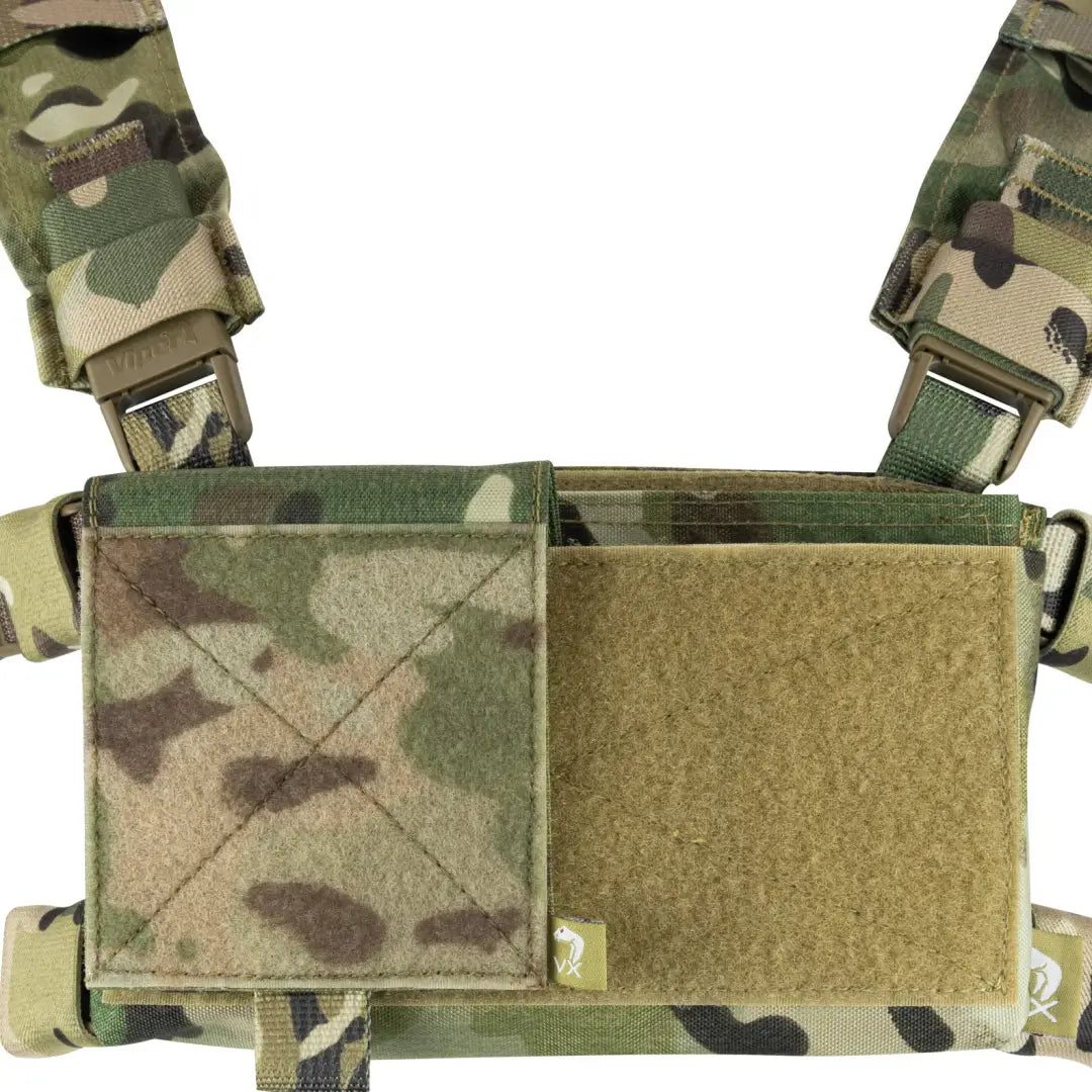 Camouflage Viper VX Utility Rig Half Flap with tactical pouches for gear organization