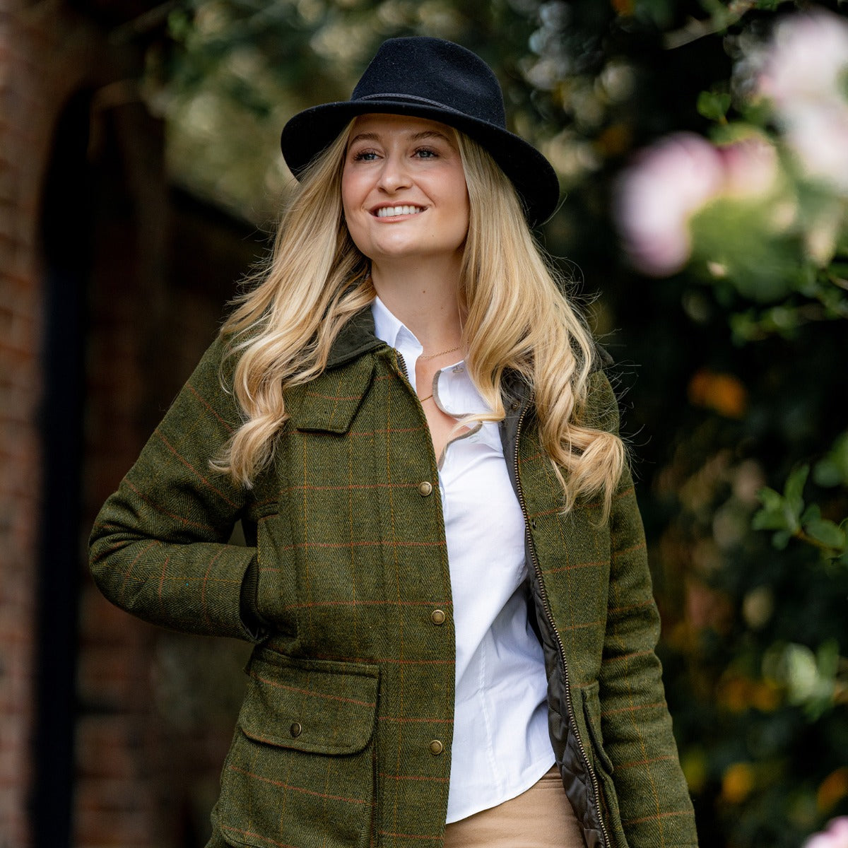 Barbour ladies tweed sale jacket