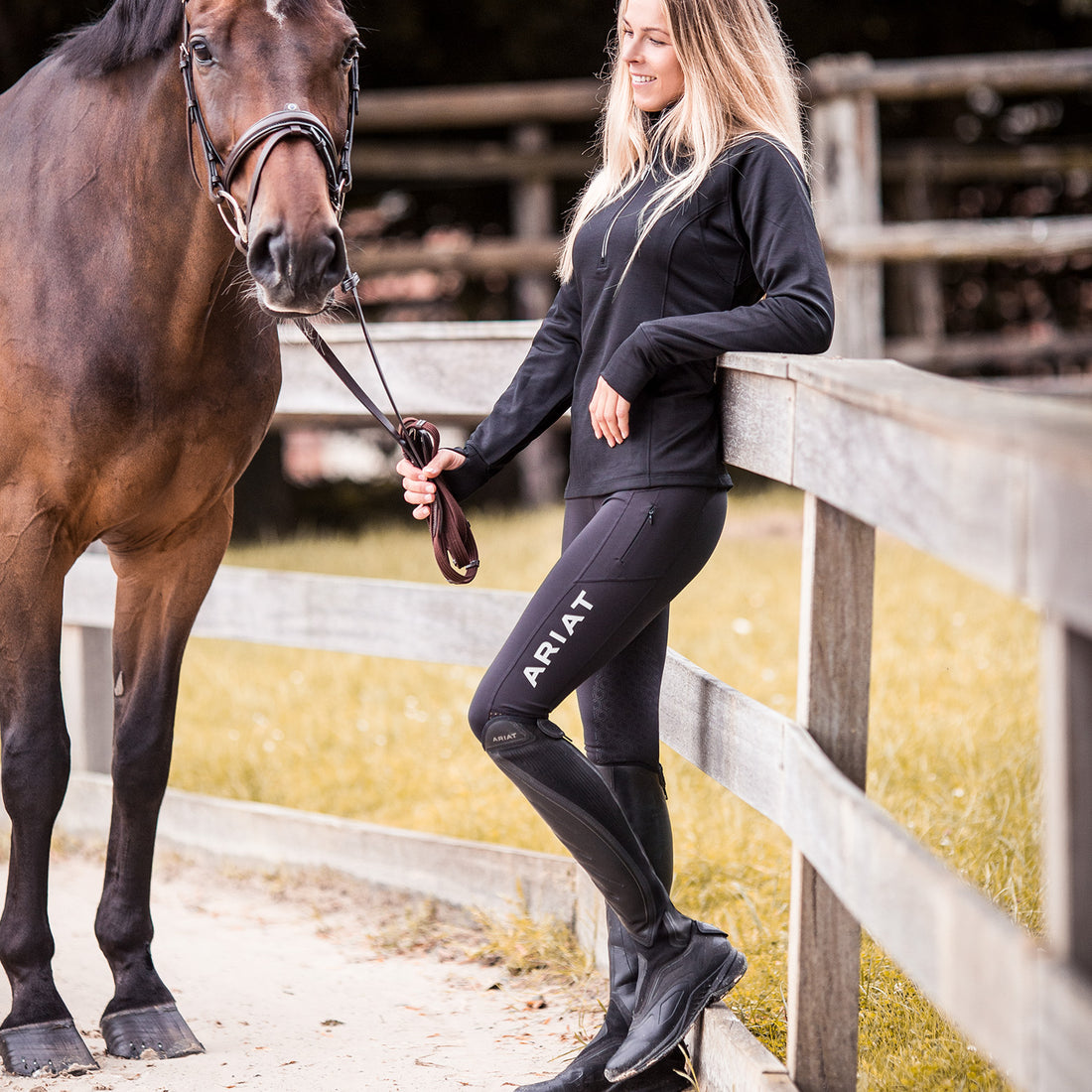 Ariat Boreas Half Grip Tight – New Forest Clothing