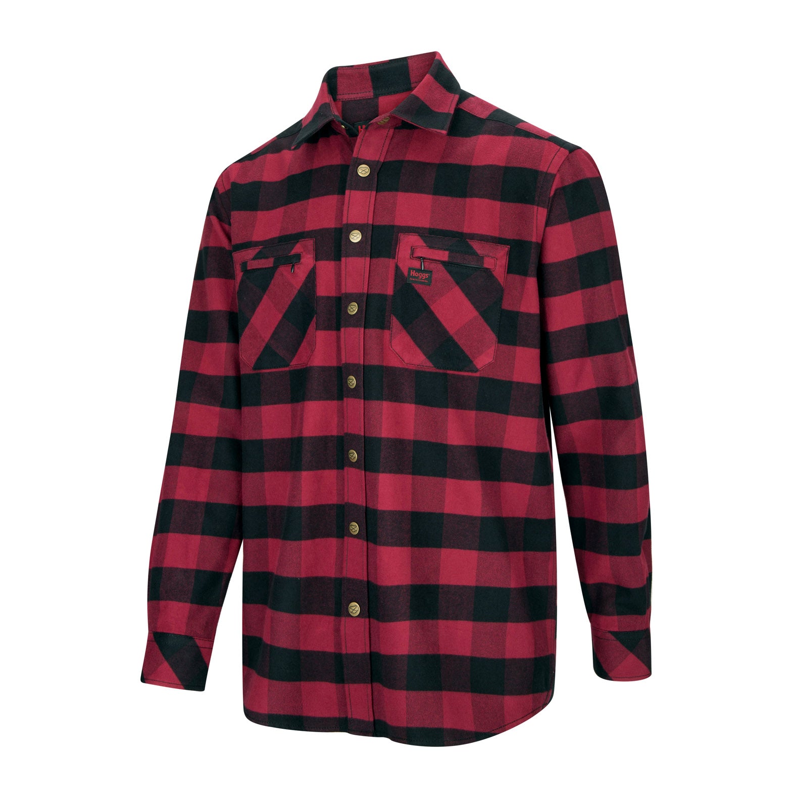 Hoggs Of Fife Tentsmuir Flannel Shirt – New Forest Clothing