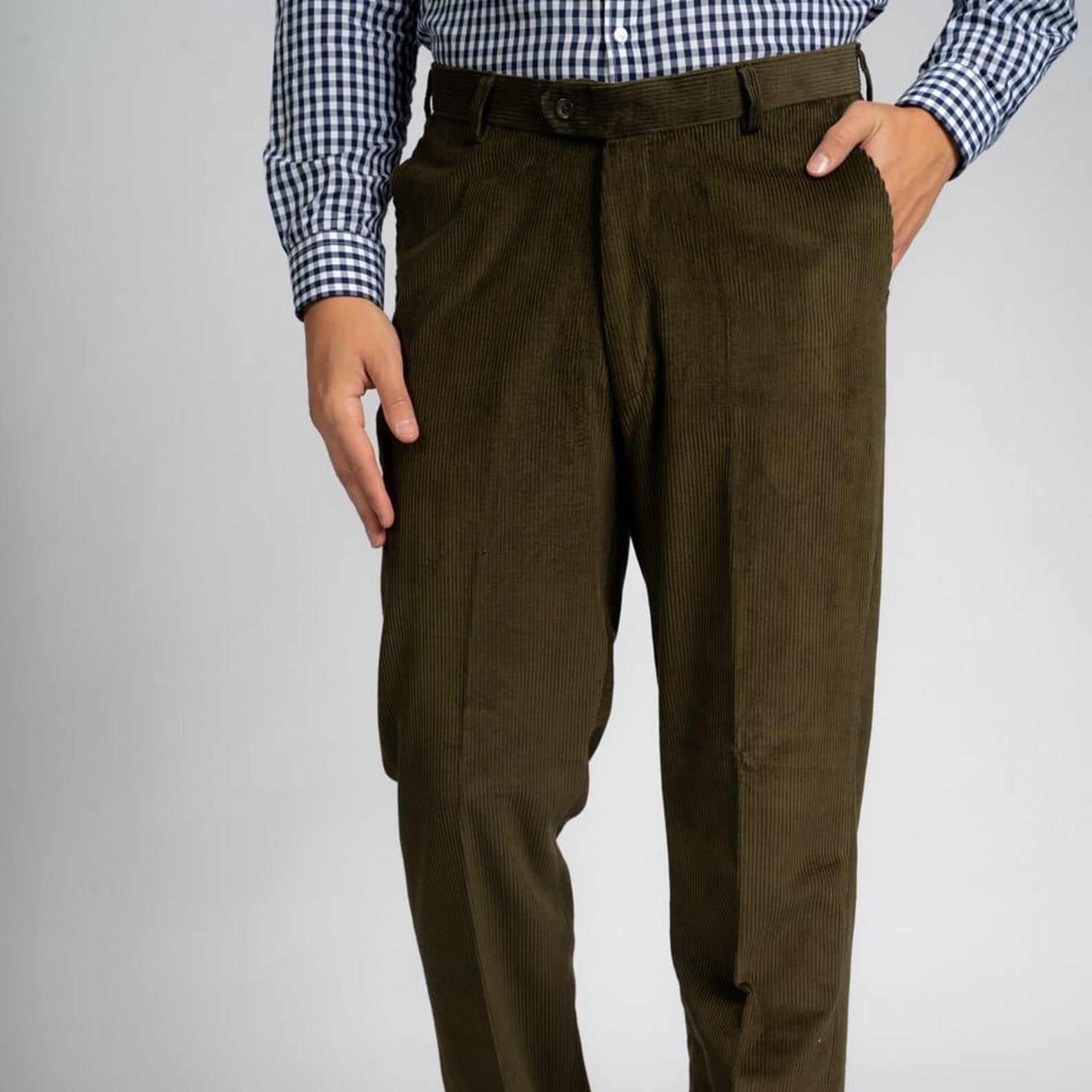 Corduroy Trousers  Soft Red