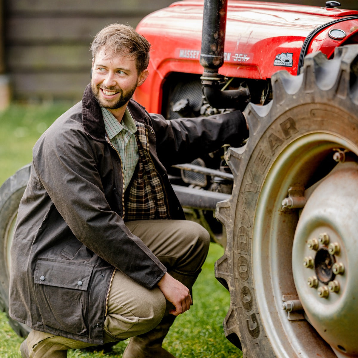 Farmers wax clearance jacket